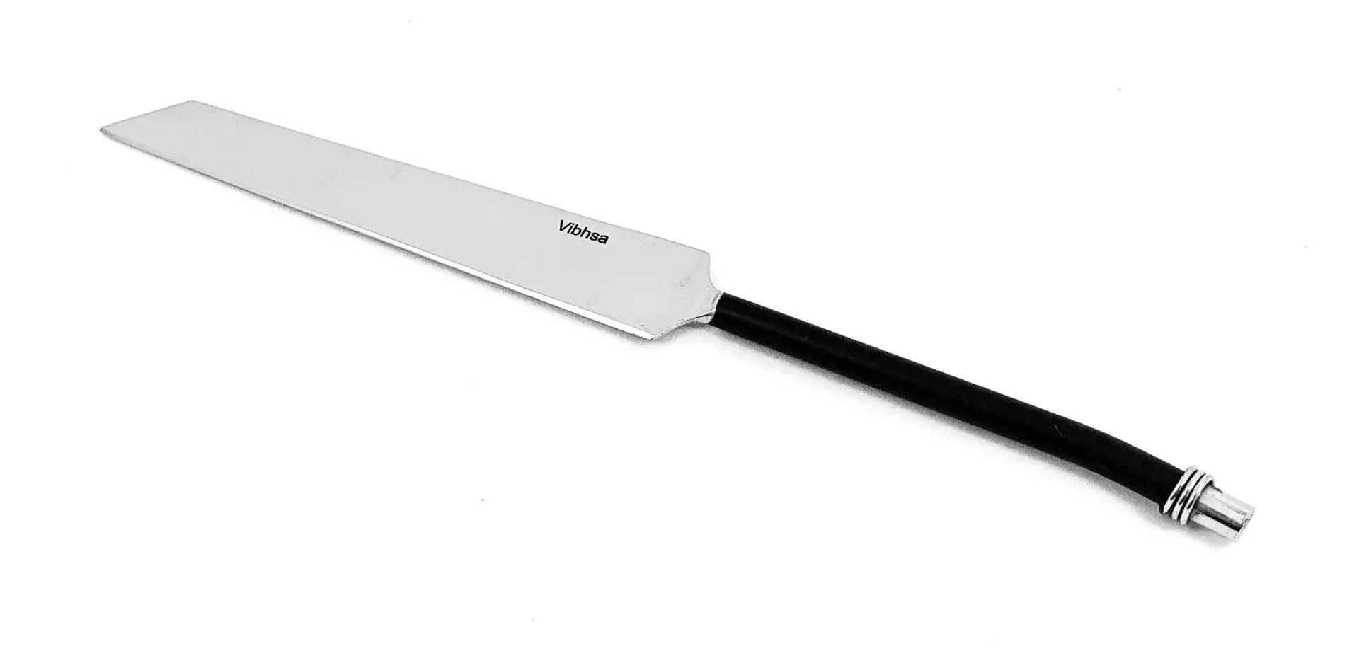 Cake Cutting & Serving Set (Black, Twisted Handle) - Image 2