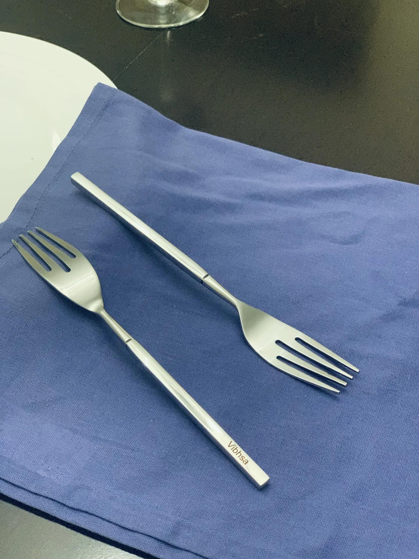 Vibhsa Stainless Steel Dinner Fork Set of 6 - Image 2