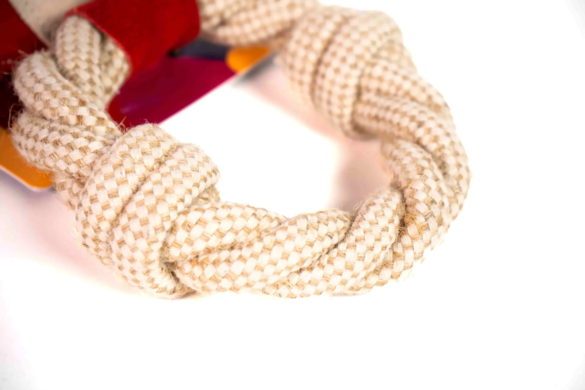 Bear & Rope Natural Dog Toy - Image 7