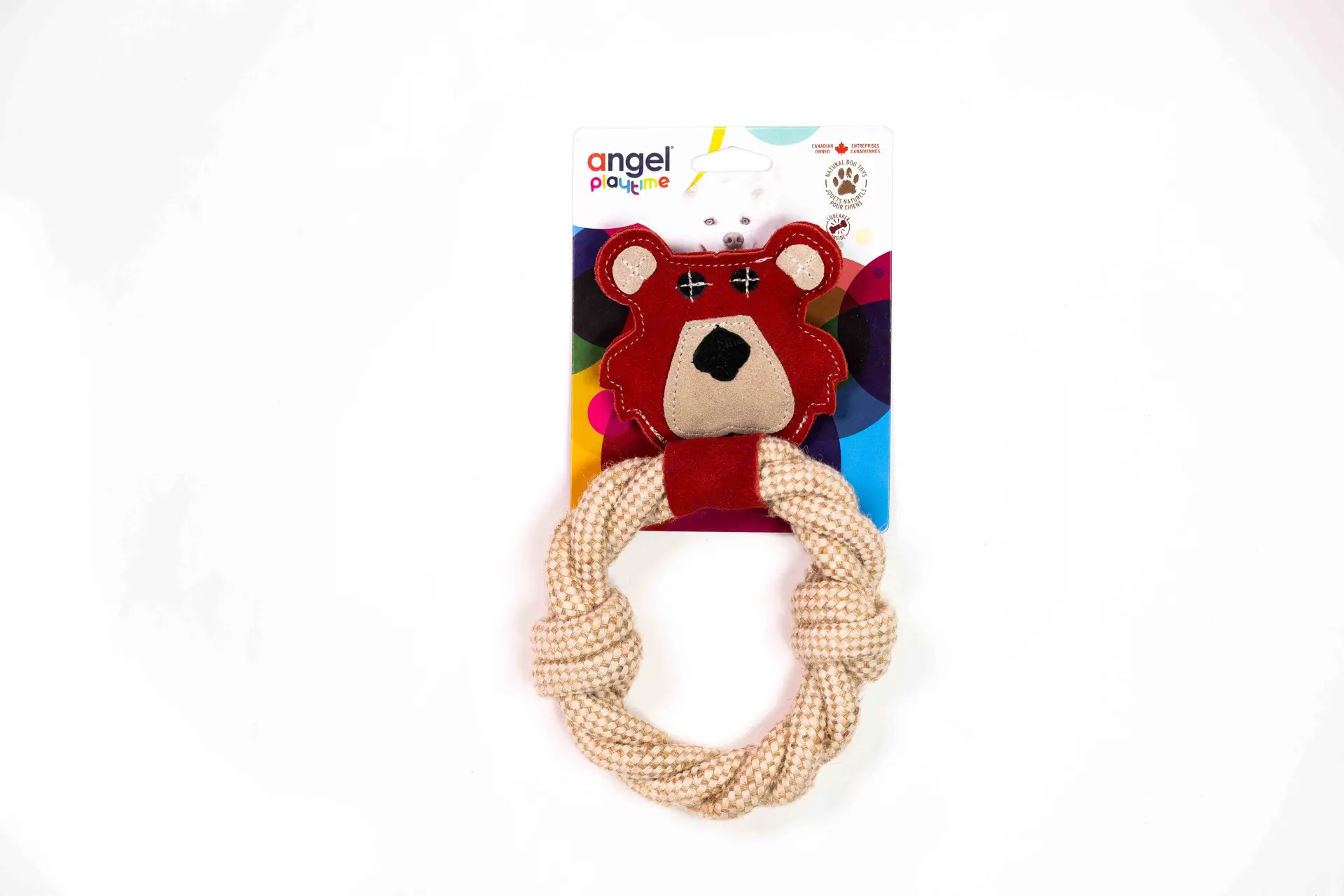 Bear & Rope Natural Dog Toy - Image 13