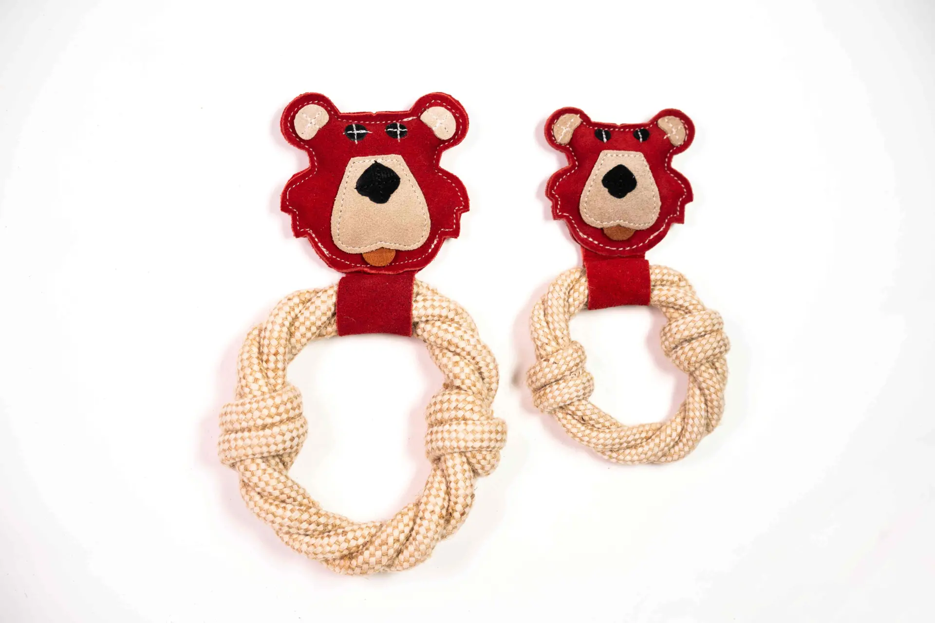 Bear & Rope Natural Dog Toy