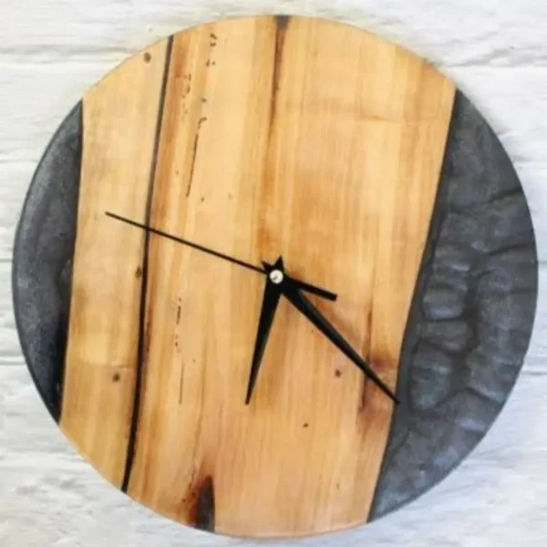 Resin Wall Art Clock