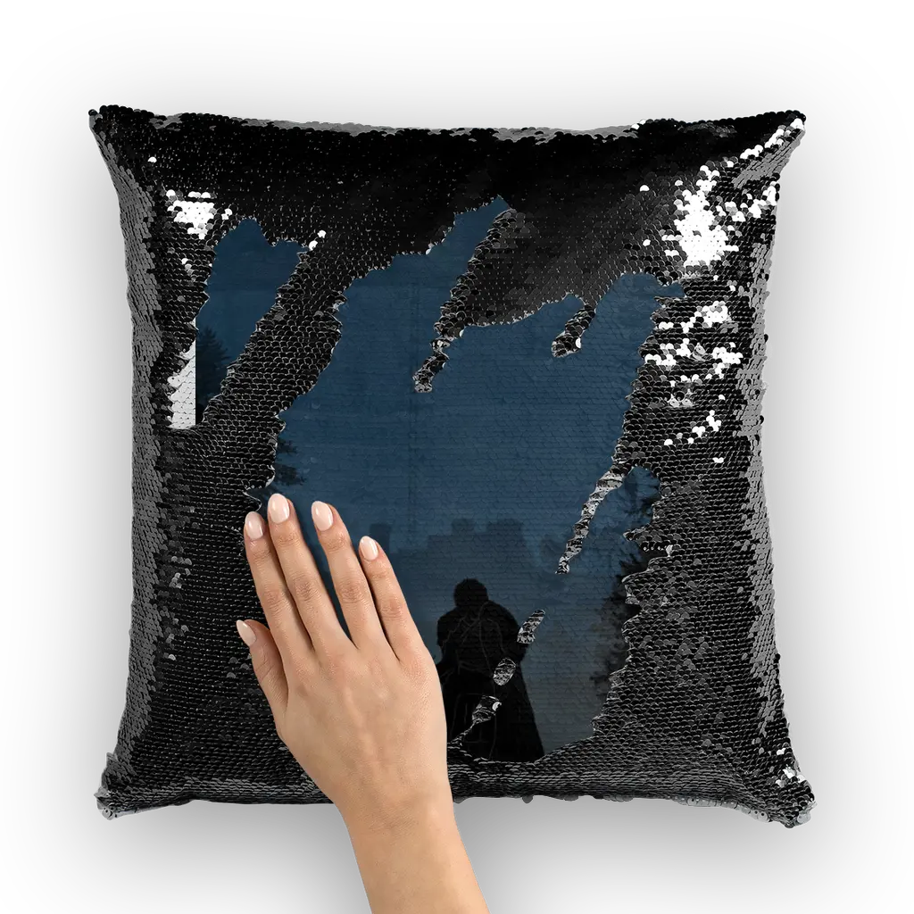 Game of Thrones - Jon Snow Sequin Cushion Cover - Image 2