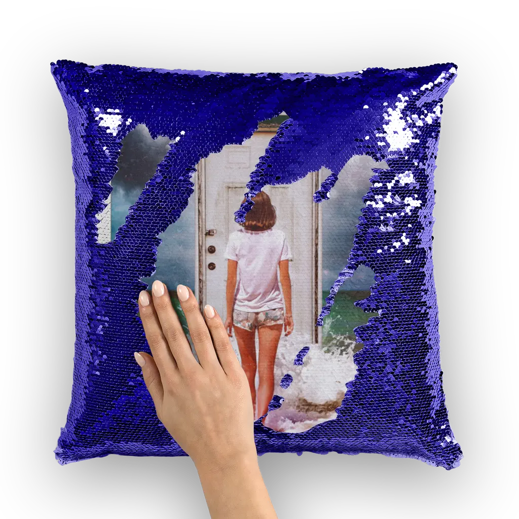 The Door Sequin Cushion Cover - Image 5