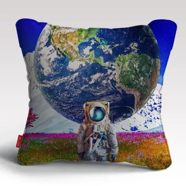 The World Behind Cushion/Pillow